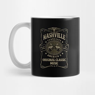 Nashville Music City Usa Mug
